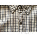 Camicia scozzese a maniche lunghe in cotone 100%